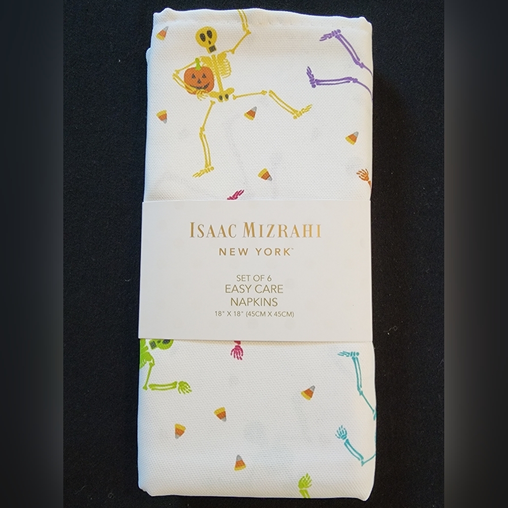 Isaac Mizrahi - Halloween Cloth Napkins